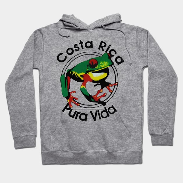 Costa Rica Pura Vida Hoodie by nikovega21